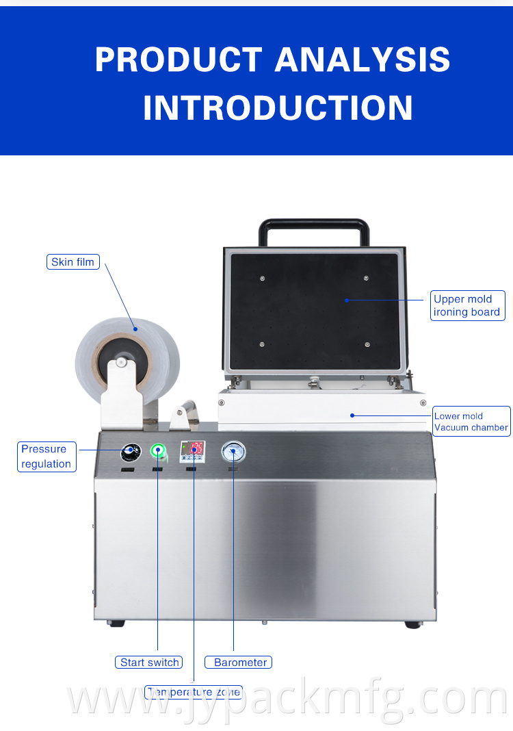 skin pack vacuum machine